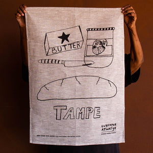 Tampe (Damper) Linen Tea Towel