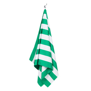 Beach Towel Cancun Green Cabana