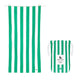 Beach Towel Cancun Green Cabana