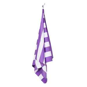 Beach Towel Brighton Purple Cabana