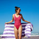 Beach Towel Brighton Purple Cabana