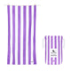 Beach Towel Brighton Purple Cabana