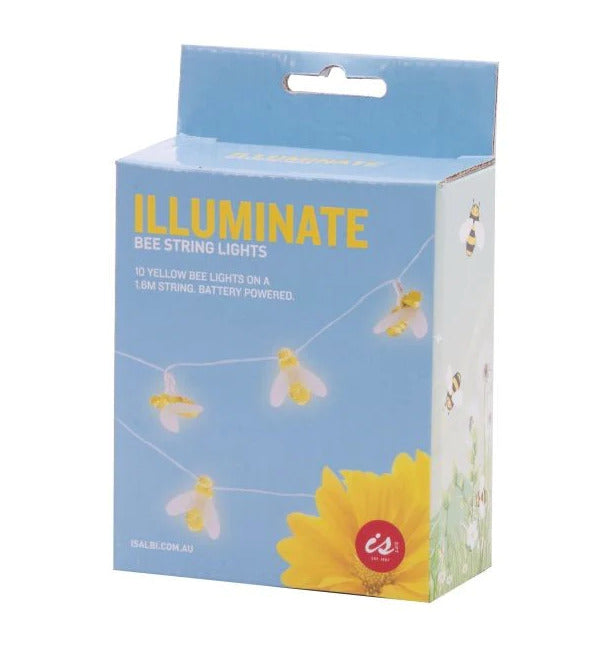 Bees Illuminate String Lights