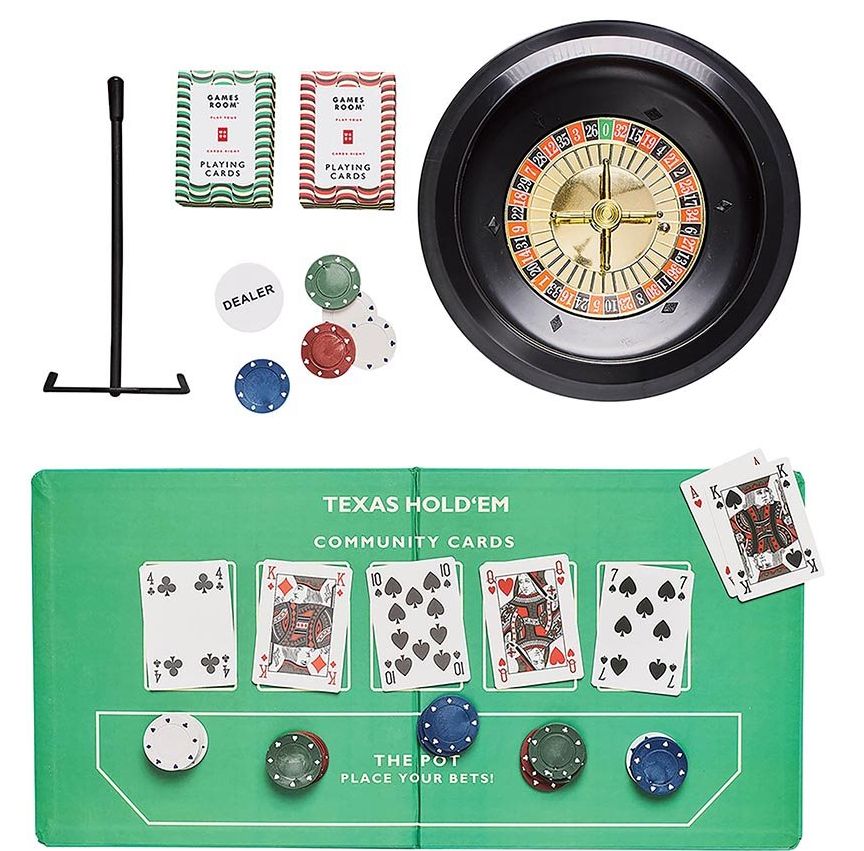 Casino Night Games Room Set