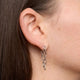 Fine Chain Earrings Sterling Silver