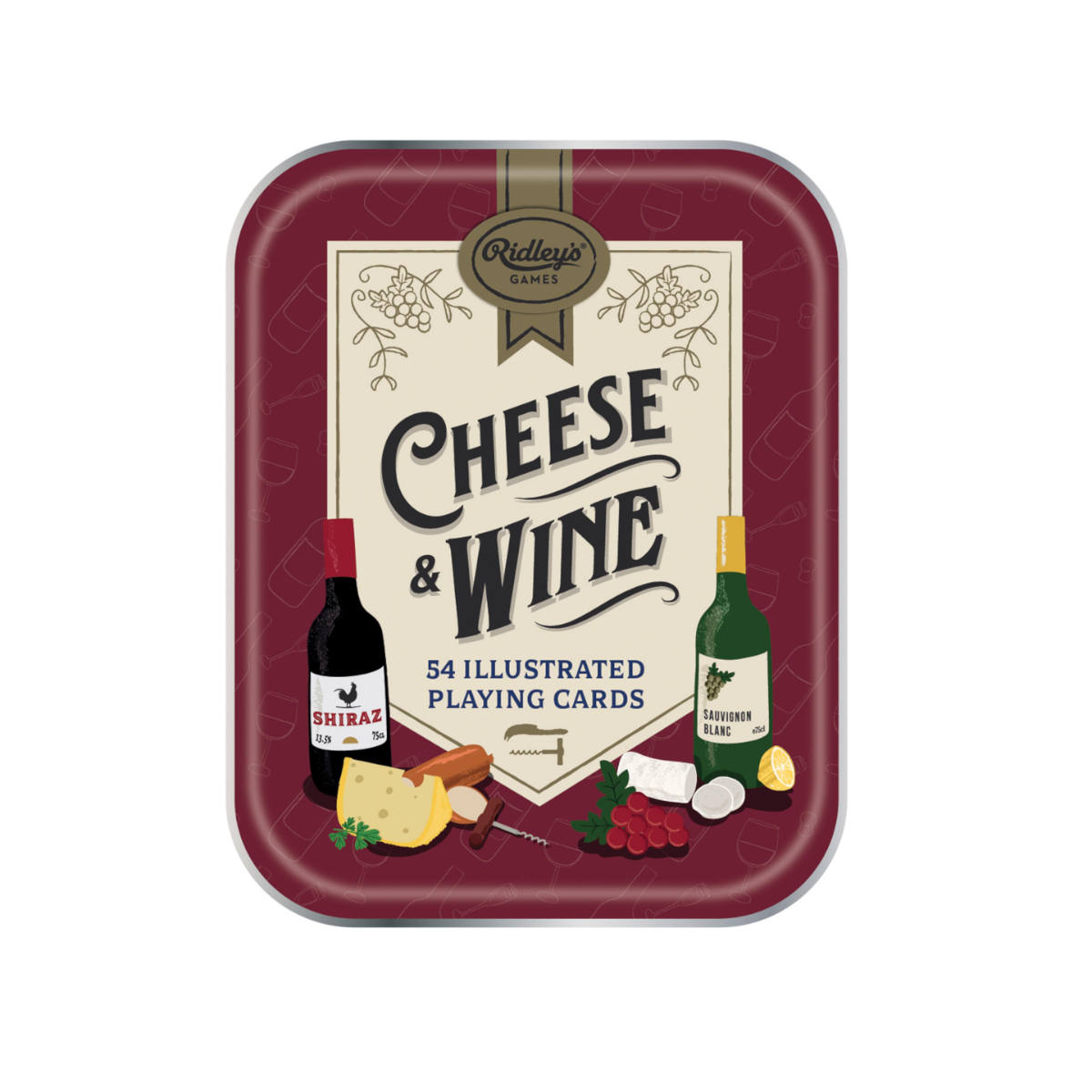Cheese and Wine Playing Cards Ridley's Games
