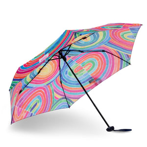 Compact Umbrella - Rainbows