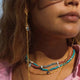 Evil Eye Layla Turquoise Pearl Necklace