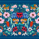 Flower Dance Silk Scarf Rectangle