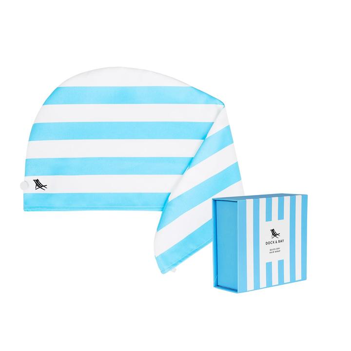 Hair Wrap Cabana Tulum Blue