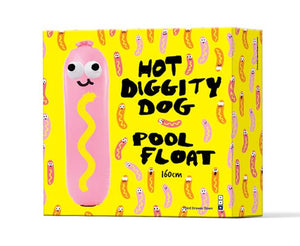 Hot Diggity Pool Float - Jon Burgerman