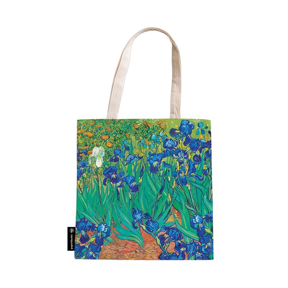 Van Gogh's Irises Canvas Tote Bag