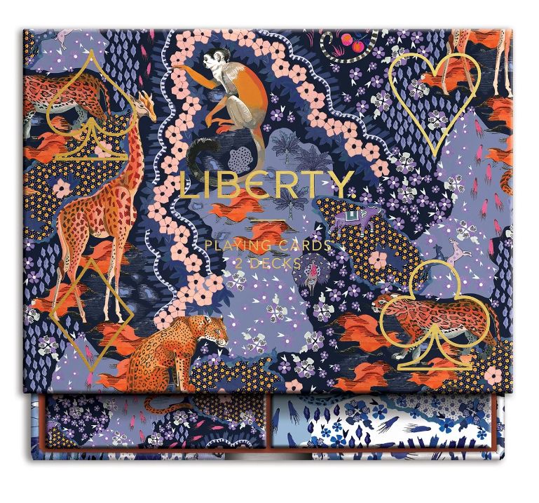 Liberty London Maxine Playing Cards - 2 Deck Set