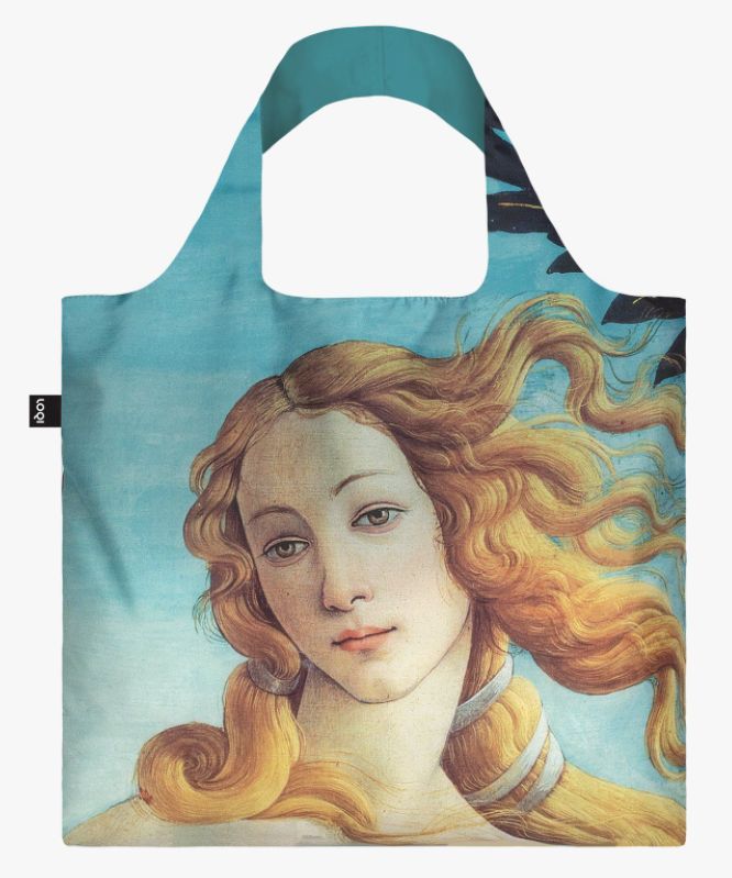 Botticelli Birth of Venus LOQI Shopping Bag