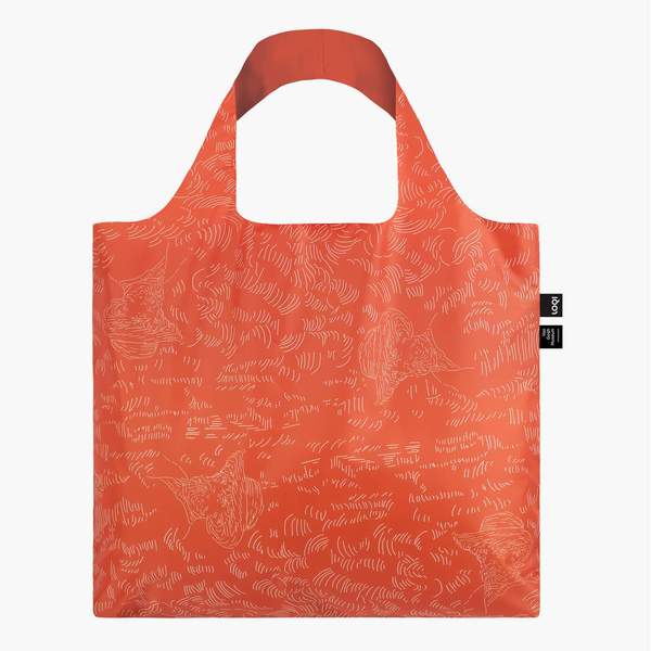 Self Portrait with Straw Hat Van Gogh LOQI Shopping Bag