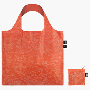 Self Portrait with Straw Hat Van Gogh LOQI Shopping Bag