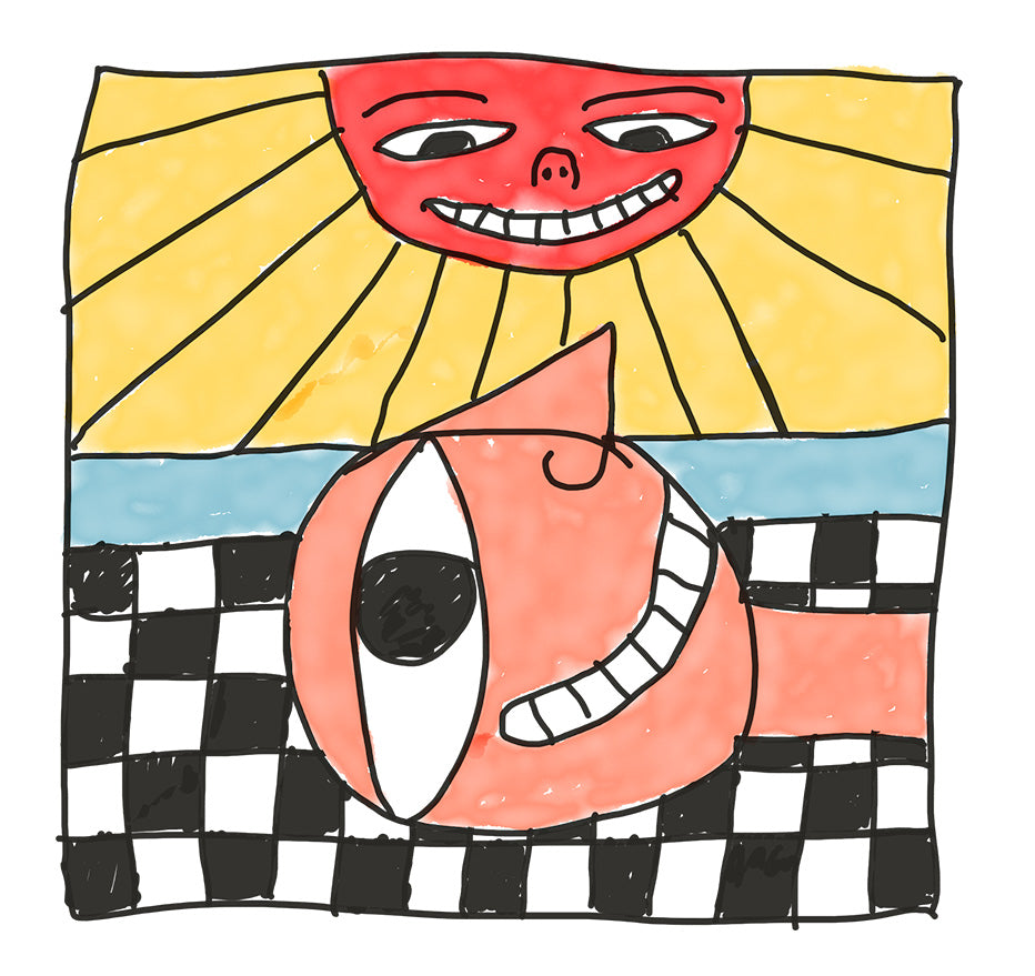 Lying Down Print - Stephen Mok