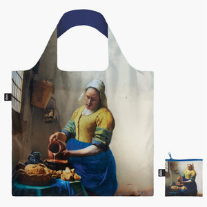 Vermeer The Milkmaid LOQI Shopping Bag