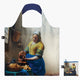 Vermeer The Milkmaid LOQI Shopping Bag