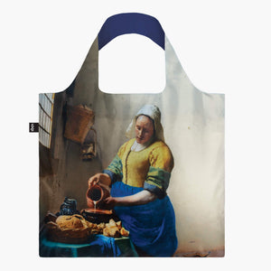 Vermeer The Milkmaid LOQI Shopping Bag