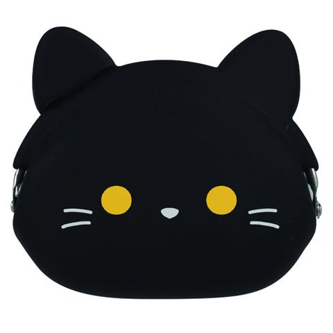 Mimi Pochi Friends Black Cat Purse