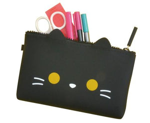 Mimi Nuu Friends Black Cat Zipper Pouch