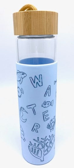 Water Bottle 650ml Blue