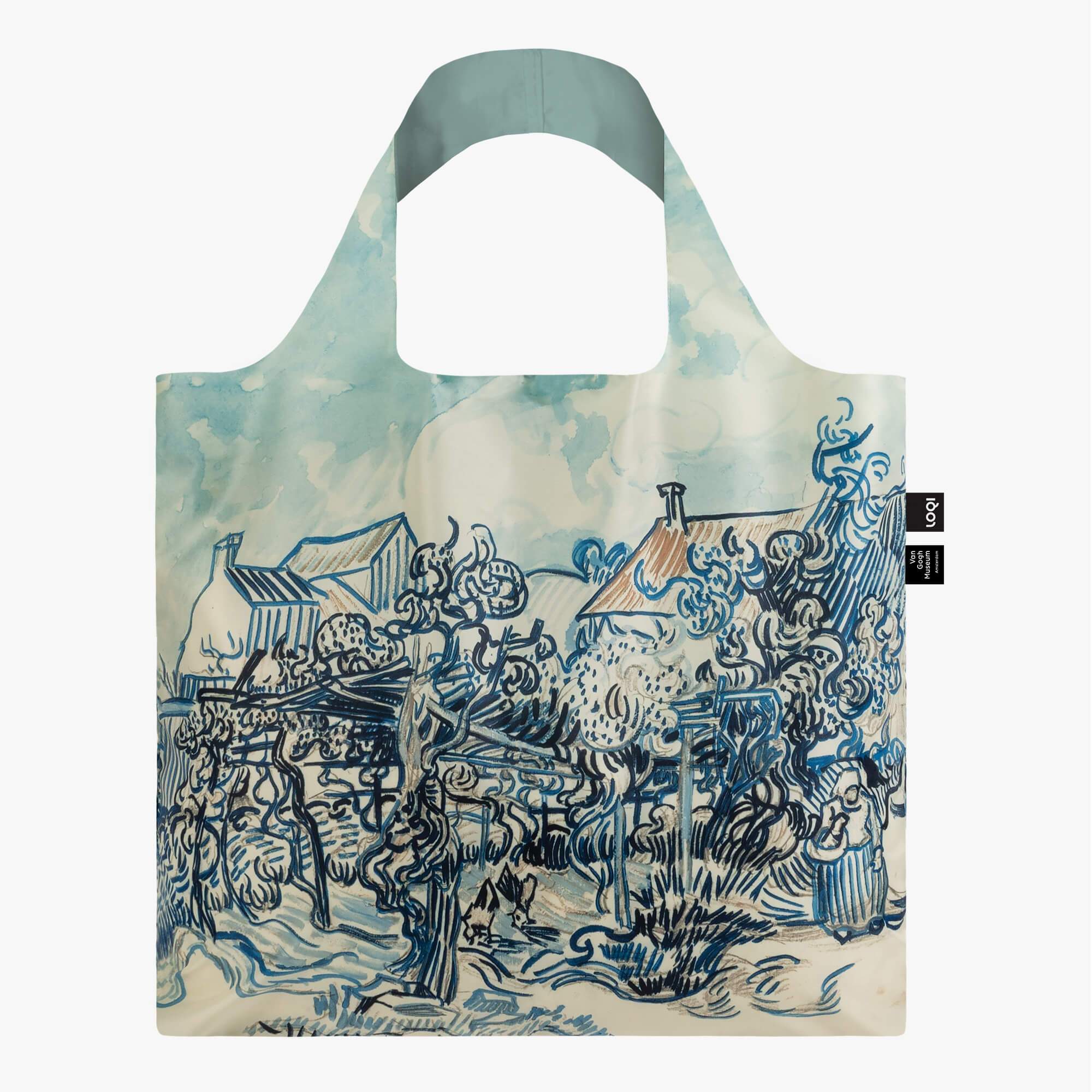 Van Gogh Old Vineyard LOQI Shopping Bag