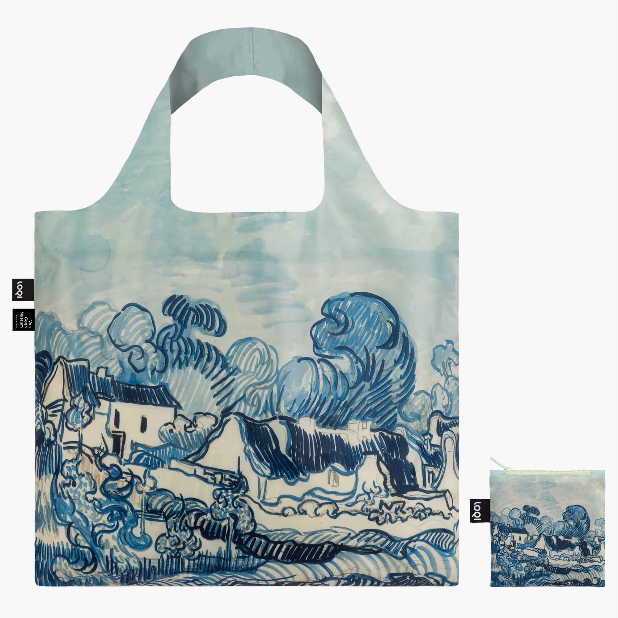 Van Gogh Old Vineyard LOQI Shopping Bag