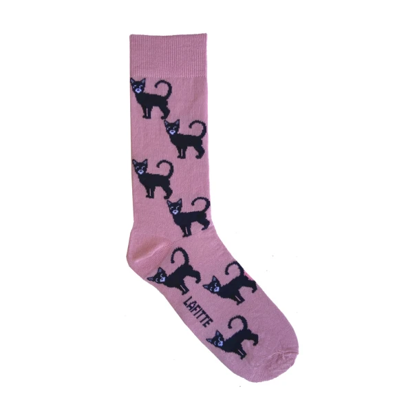 Cat Socks Pink