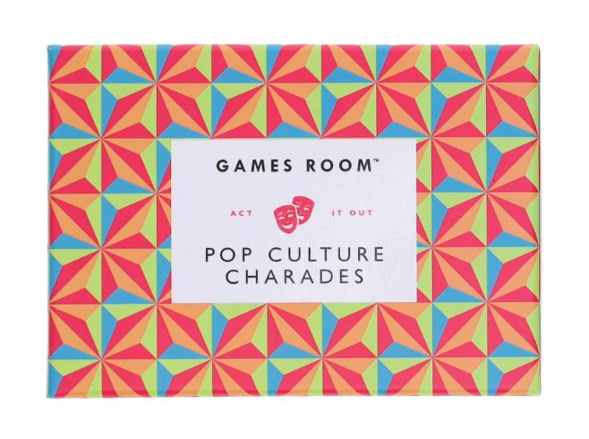 Pop Culture Charades Games Room