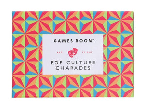 Pop Culture Charades Games Room