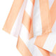Beach Towel Positano Peach Cabana