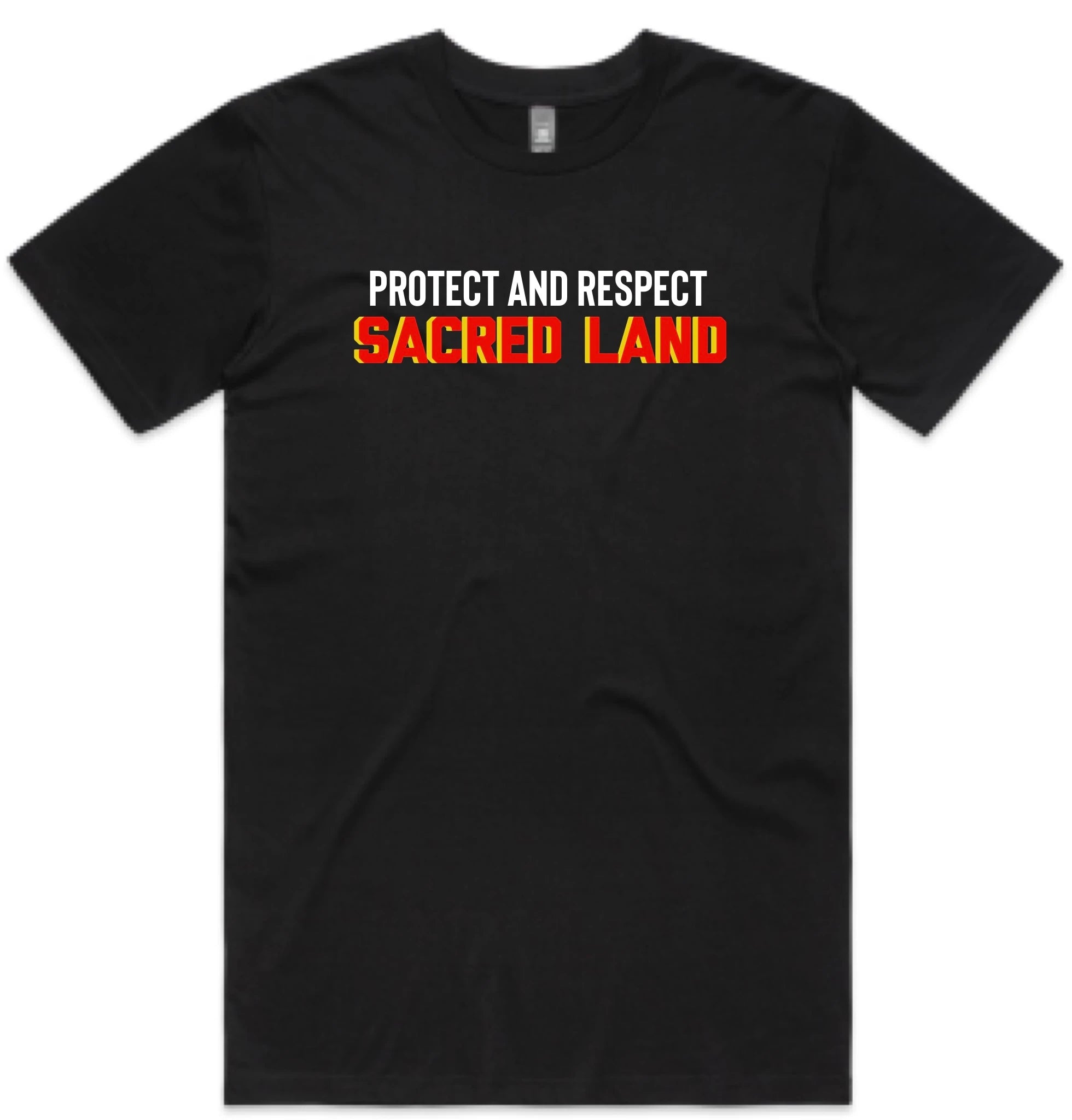 Protect and Respect Sacred Land Kids and Adults T-Shirt