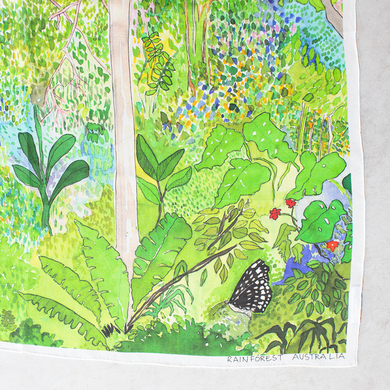 Rainforest Silk Scarf - Catherine Baudet