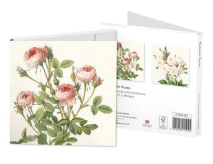Redoute Roses Notecard Wallet
