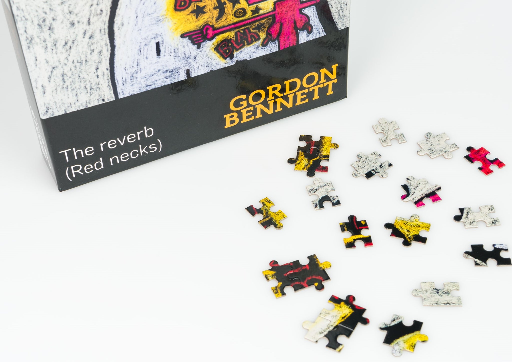 Reverb (Red necks) Jigsaw Puzzle - Gordon Bennett