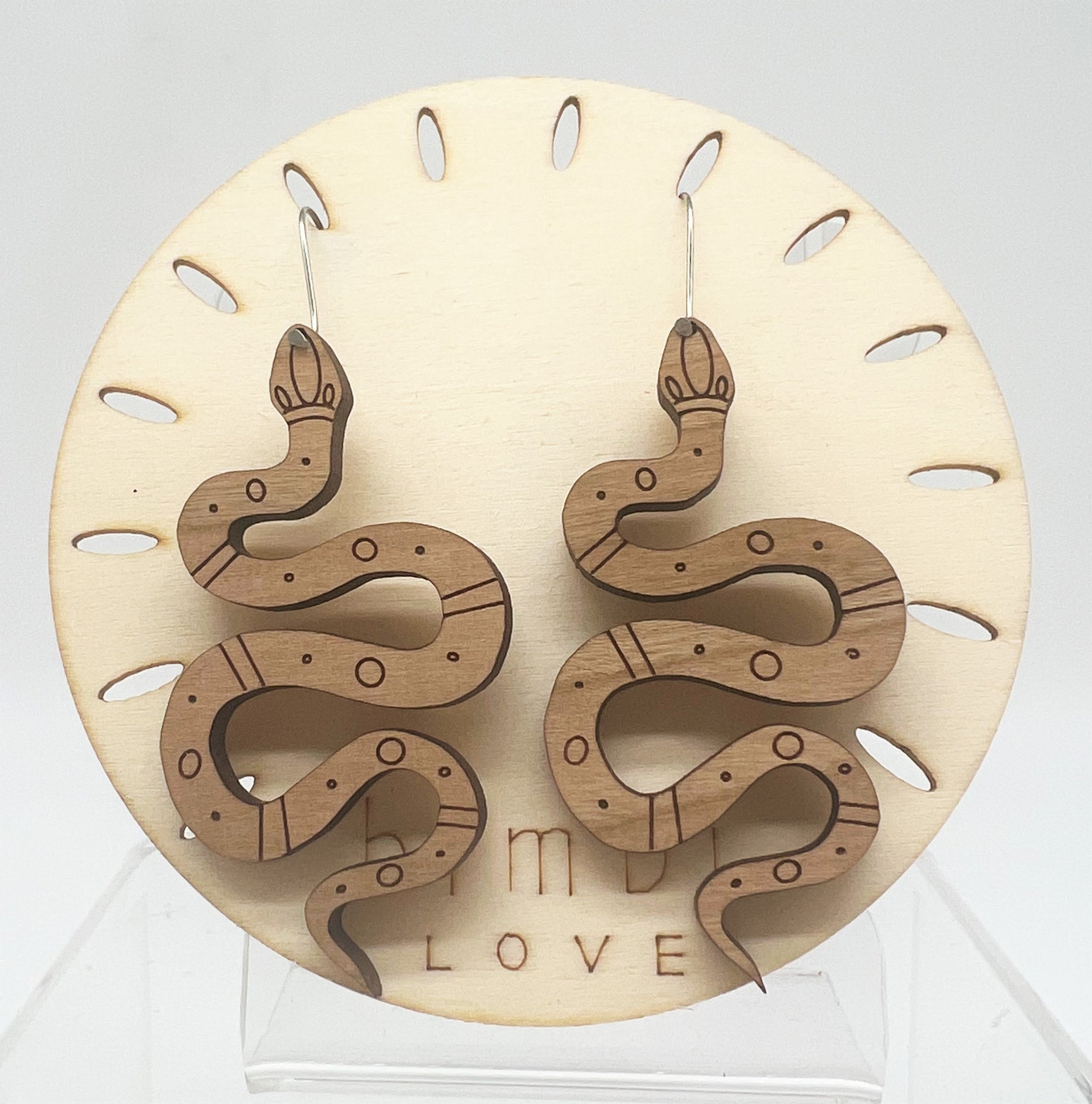 Tree Snake "Yaldara" Earrings