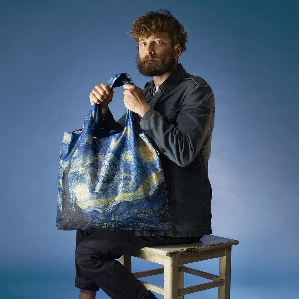 Van Gogh Starry Night LOQI Shopping Bag