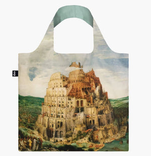 Tower of Babel Bruegel LOQI Shopping Bag