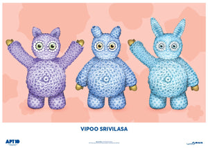Vipoo Srivilasa Print - Dok Rak and Friends