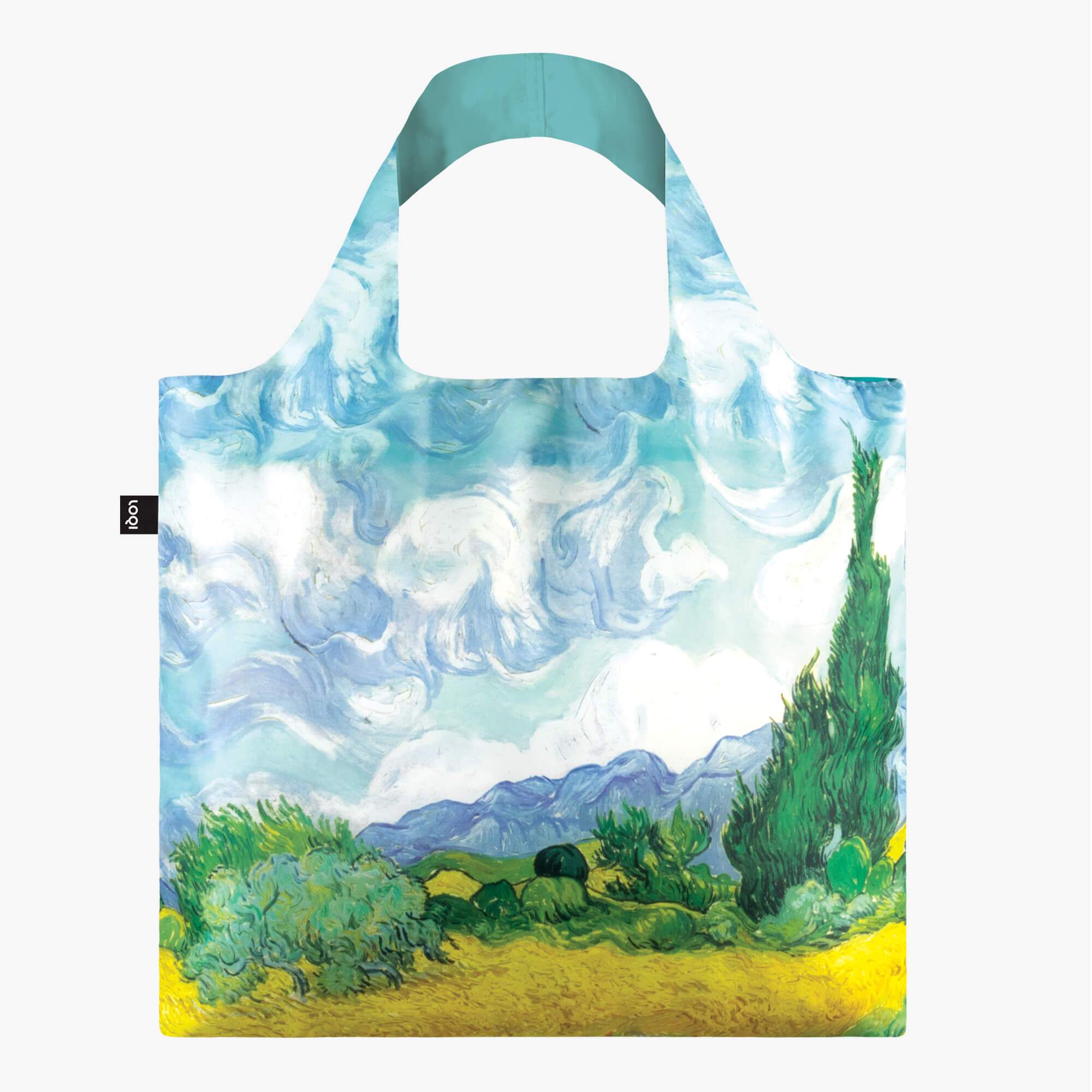 Van Gogh Wheatfield LOQI Shopping Bag