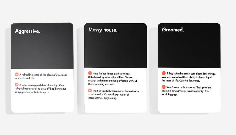Who Should I Be With Card Game