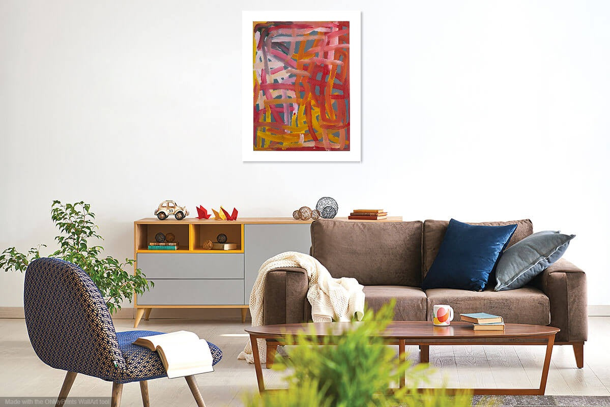 Yam Dreaming Print - Emily Kame Kngwarreye